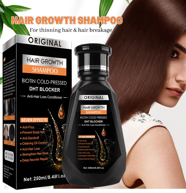 Pack of 2 HAIR GROWTH SHAMPOO 250ML & Essential Oil 30ml